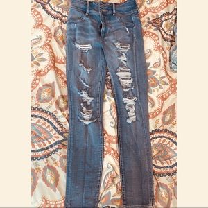 Super high rise American Eagle jeggings